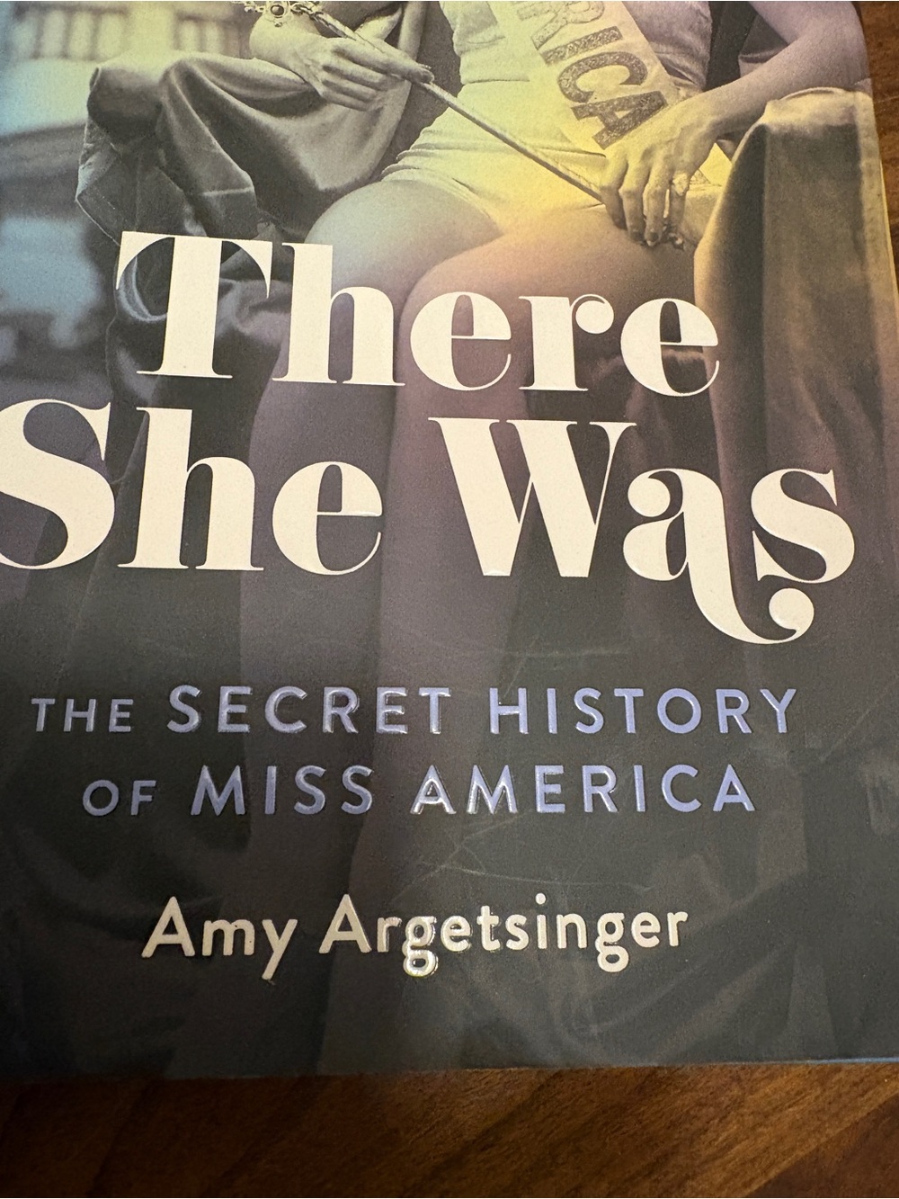 "There She Was" Hardcover Book - Black & Cream Cover - Picture 2 of 6